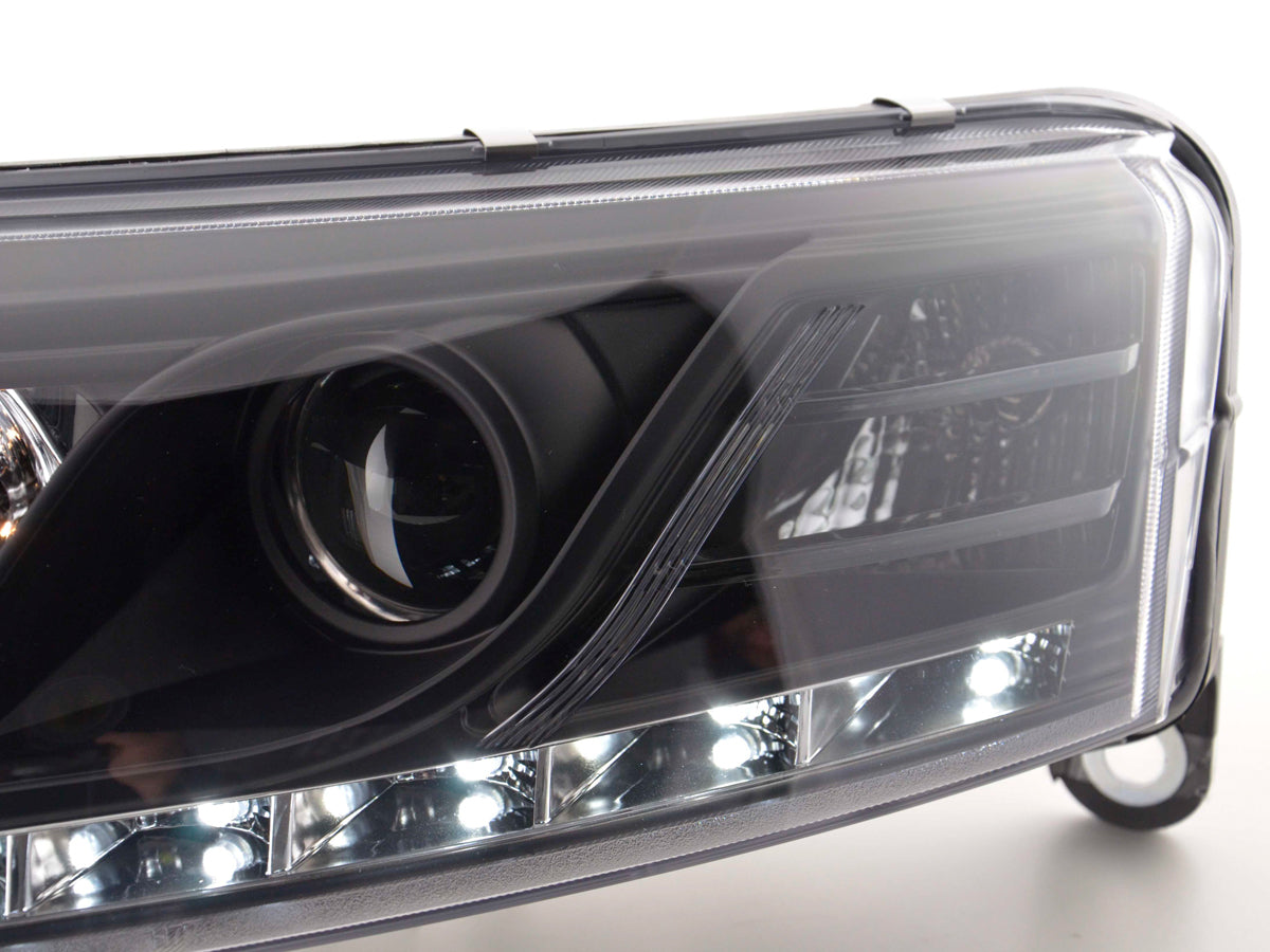 Scheinwerfer Set Daylight LED Tagfahrlicht Audi A4 Typ 8E 04-08 chrom Scheinwerfer Set Daylight LED Tagfahrlicht Audi A4 Typ 8E 04-08 chrom
